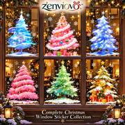 zenviovo™ Complete Christmas Window Sticker Collection