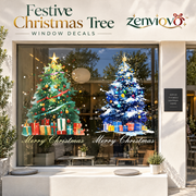 zenviovo™ Complete Christmas Window Sticker Collection