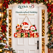 zenviovo™ Illuminated Christmas Door Hanger