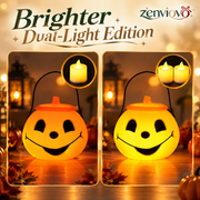 zenviovo™ Brighter Dual-Light Edition LED Pumpkin Light