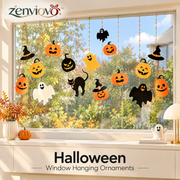 zenviovo™ Spooky Window Hanging Decor