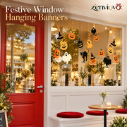 zenviovo™ Spooky Window Hanging Decor