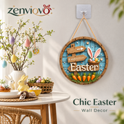 zenviovo™ Happy Easter Hanging Sign