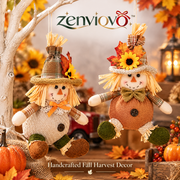zenviovo™ Fall Plush Scarecrow Hanging Ornaments
