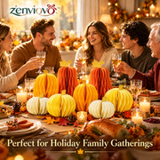 zenviovo™ Fall Honeycomb Pumpkin Decor Set